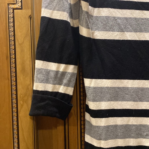 French Connection Bambi Jag Striped Sweater Dress, Size 10 - Picture 3 of 8